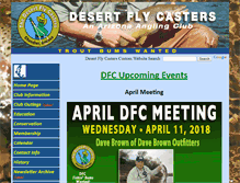 Tablet Screenshot of desertflycasters.com